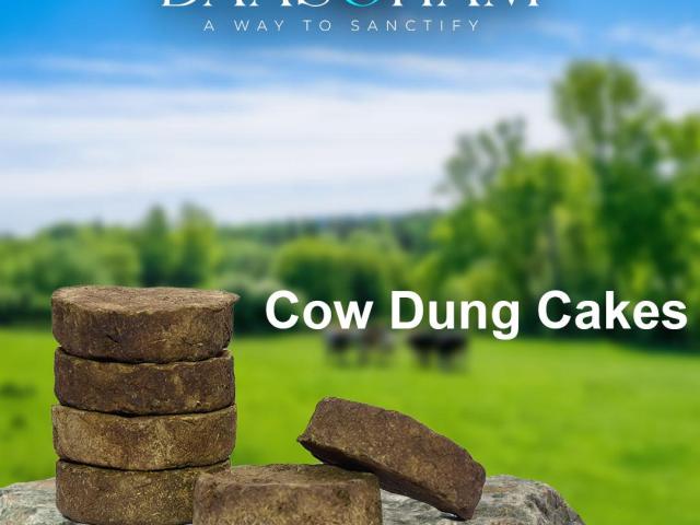 Cow Dung For Cakes  Vishnu Yagna In Jharkhand